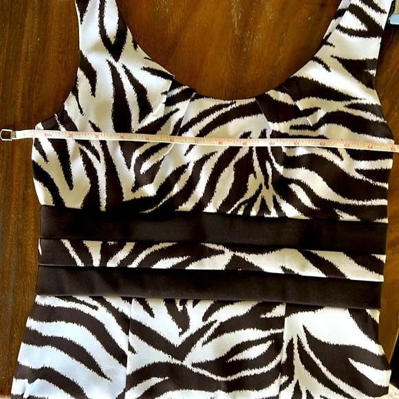Connected Apparel Brown and White Zebra Print - Picture 10 of 10